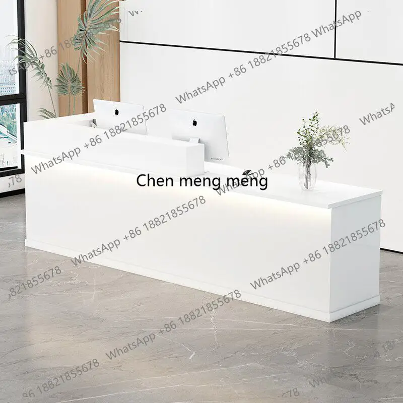 

Front desk cashier, simple and modern reception, consultation, bar counter, small counter