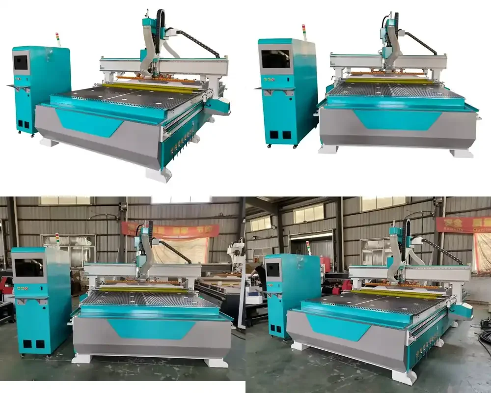 New High-configuration Guandiao ATC CNC Router 1325 1530 2030 3-axis CNC Wood Router for Furniture Cabinet Door Making