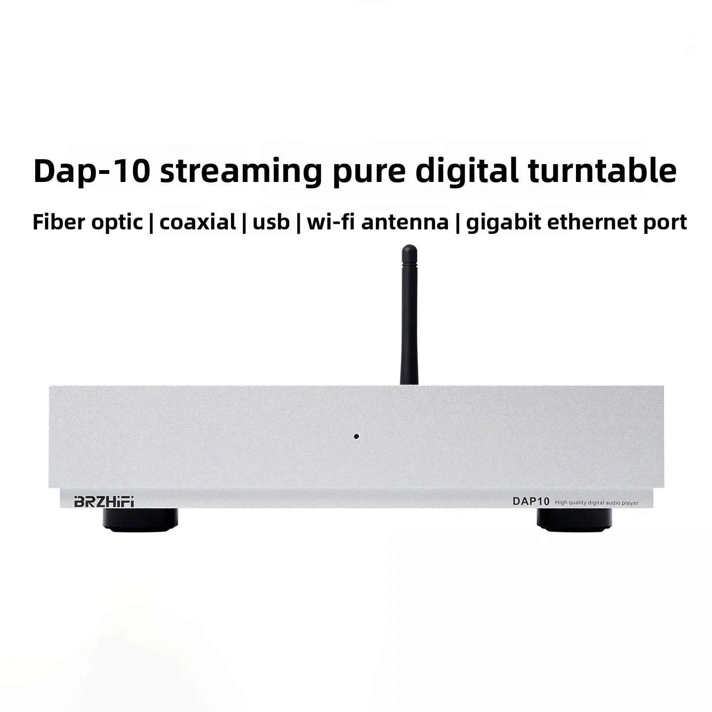 CHN 2027 BRZHIFI DAP-10 Flagship‑Level Digital Network Streaming Music Player; DSD‑Only All‑Digital Transport
