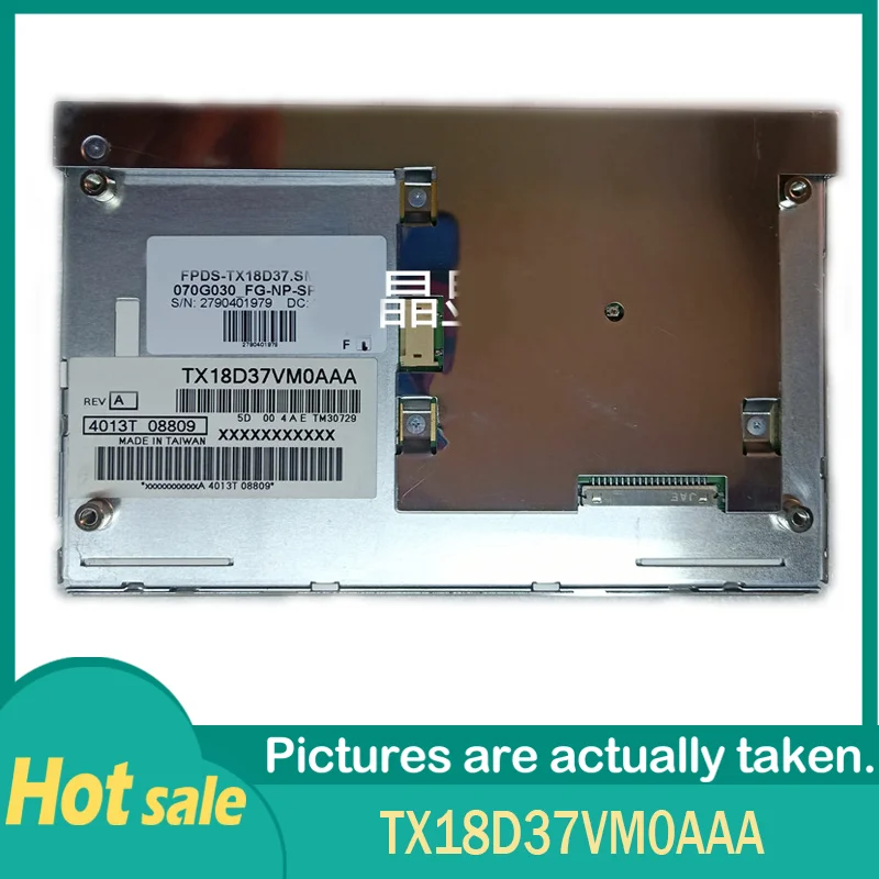 100% original 7.0 polegadas TX18D37VM0AAA 800x480 Tft-Display LCD