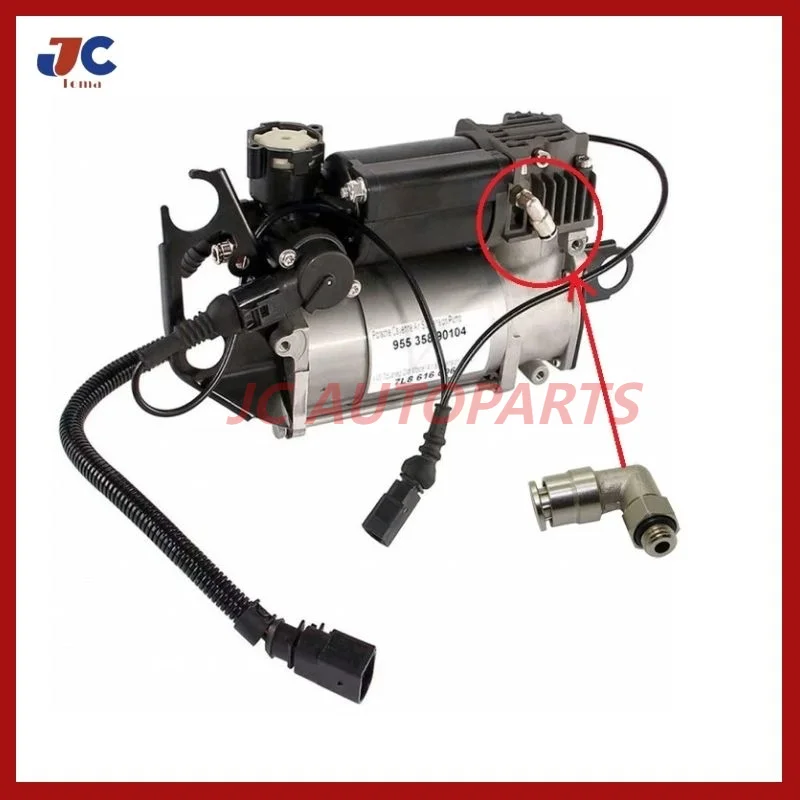 Air Compressor Valve Repair Kits for Au-di Q7 VWTouareg Prsche Cayenne Car Body Shock Pump Solenoid Control Valve 7L0698007D