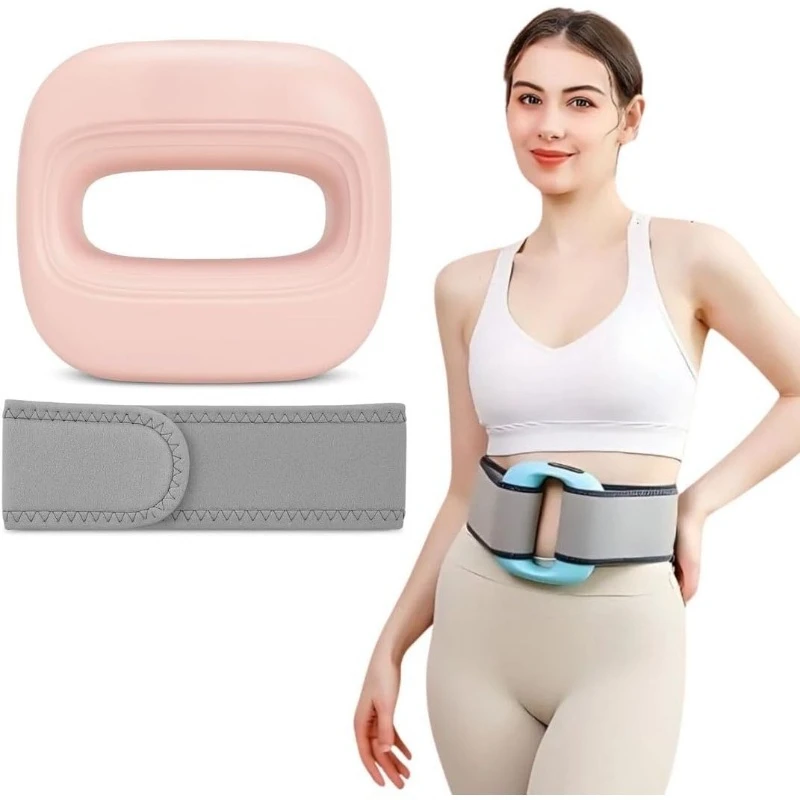 

Hands-Free Mini Massage Gun: 5-Speed Quiet Percussion, 2-in-1 Handheld/Standalone, Perfect for Travel & Sports