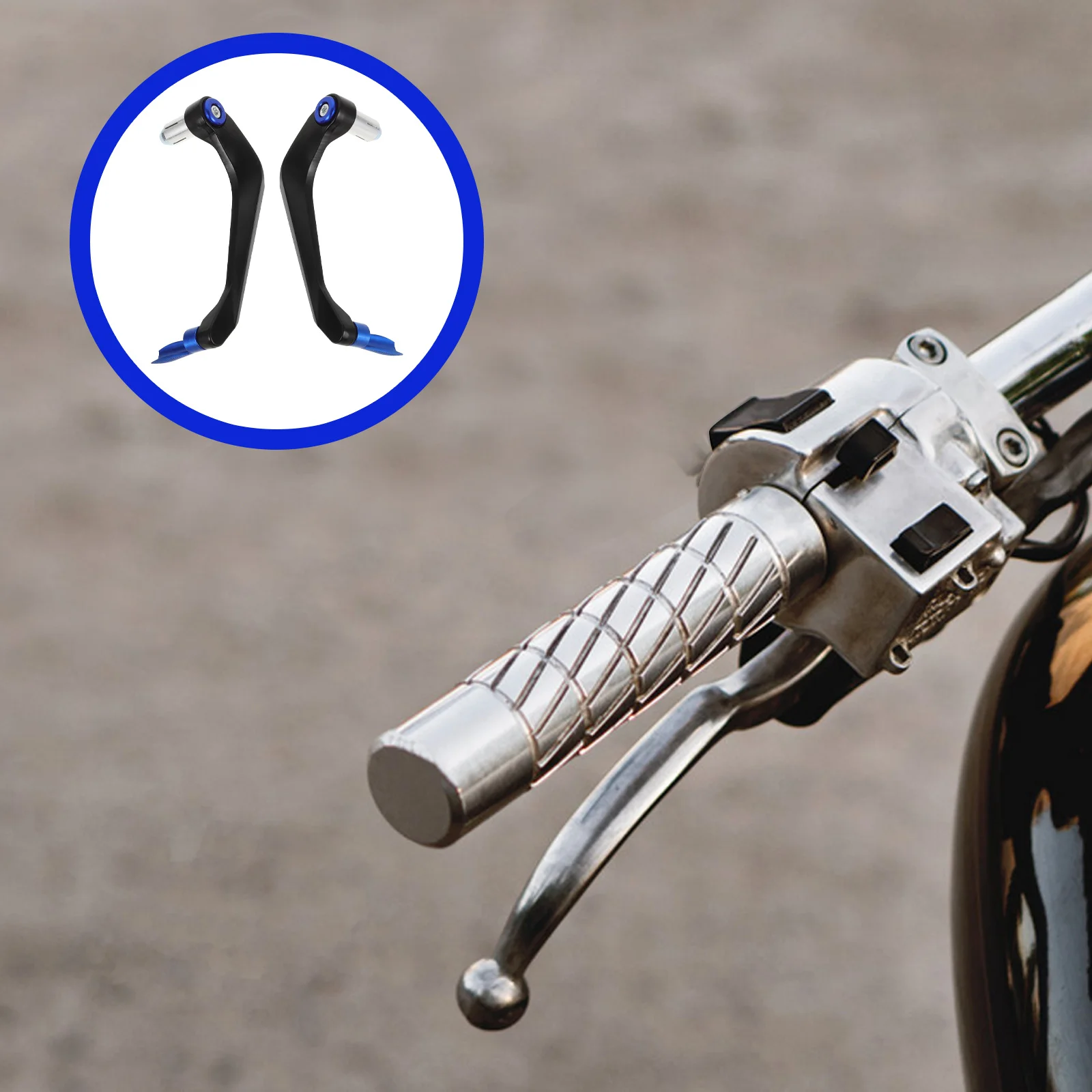 

1 Pair Anti-Fall Hand Guard Cnc Aluminum Alloy Universal Handlebar Protector For Motorcycle Motorbike Part Handguard