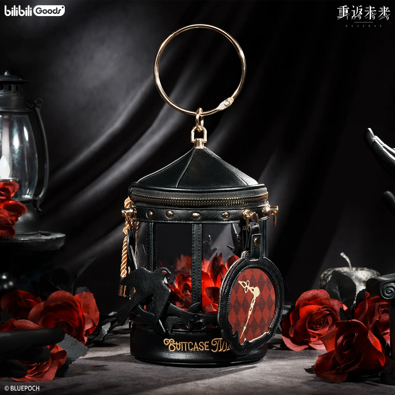 

Original Reverse1999 Isolde Kakania Vertin Cosplay Props Kawaii Stuffed Pendant Keychain Soft Badge Patch PU Itabag Shoulder Bag