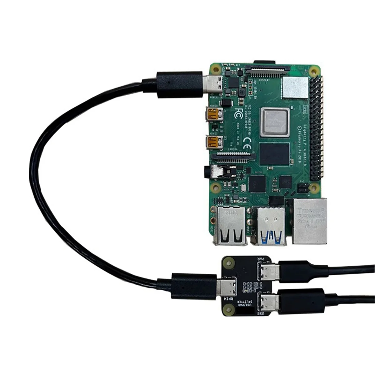 Controle Remoto Splitter Ops Overip Server, Compatível HDMI, CSI Blikvm, Módulo Prático Multifuncional
