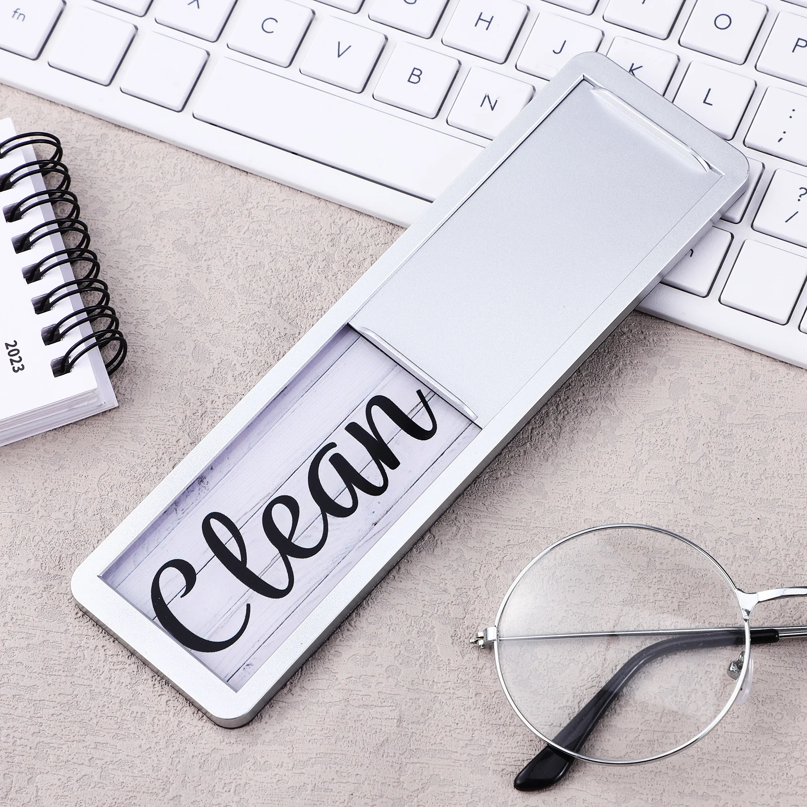 Dishwasher Magnet Clean Dirty Sign Heavy Duty Magnetic Marker for Washing Machine Dryer Metal Surfaces Home Use