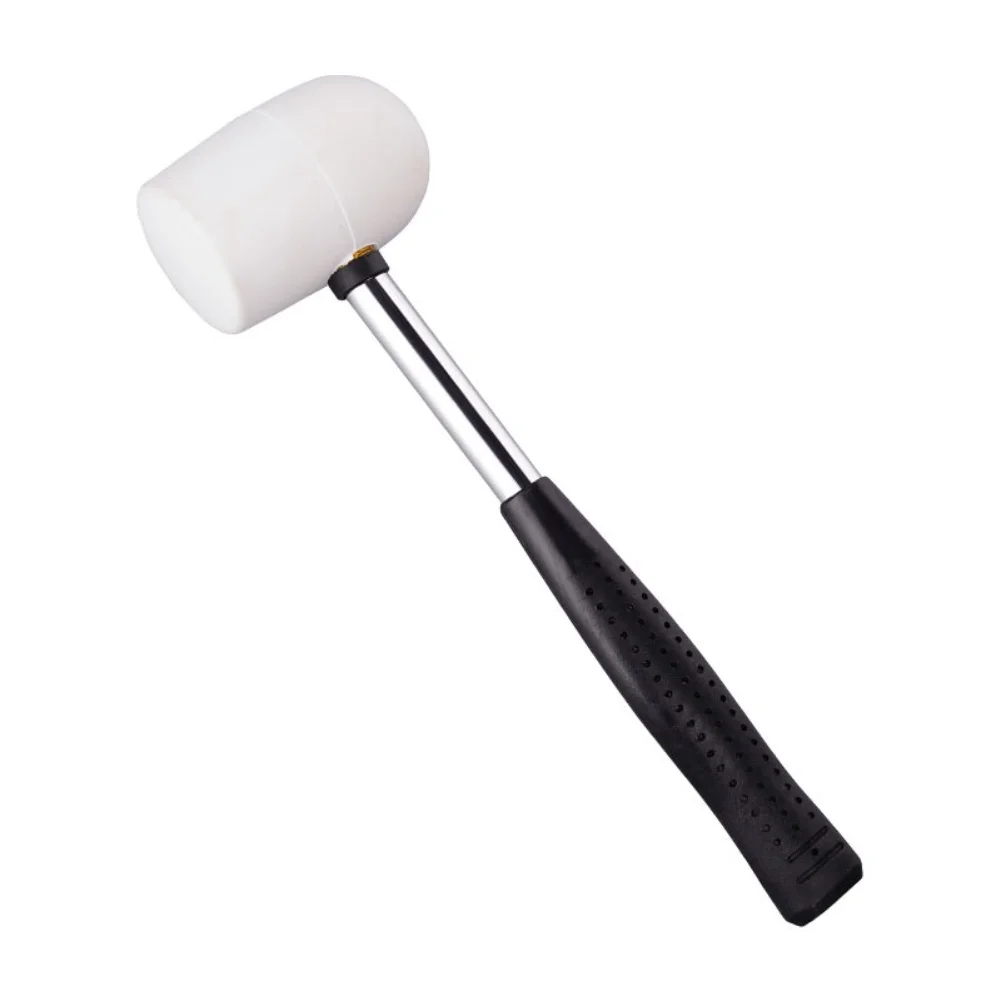 Rubber Mallet 10Ounce Hammer with Soft Face and Comfortable Grip for Automotive Repairs Woodworking and Flooring
