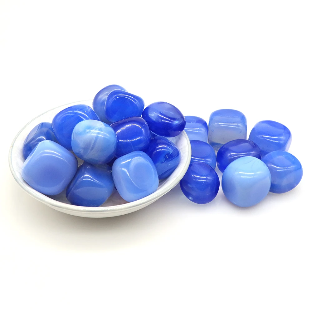 

Top Natural Blue Opalite Glass Crystal Stone Tumbled Bulk Healing Mineral Specime Gemstones Gem Raw Aquarium Decoration Gift