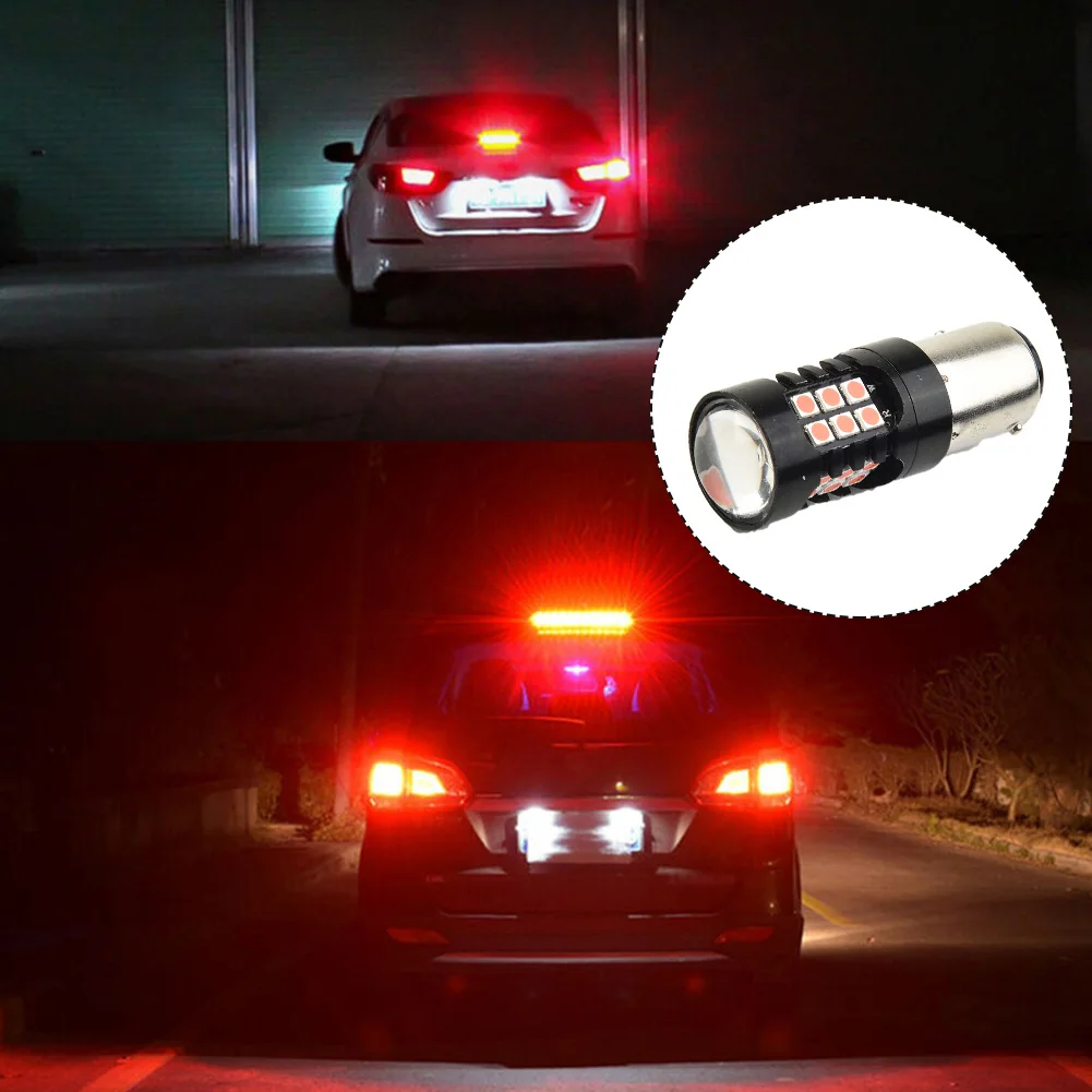 

1157 LED Strobe Flashing 3 Times Stop Bulbs Tail Blinking Light Turn Signal Lamp LED Car Tail Bulb Brake Reverse Signal Light