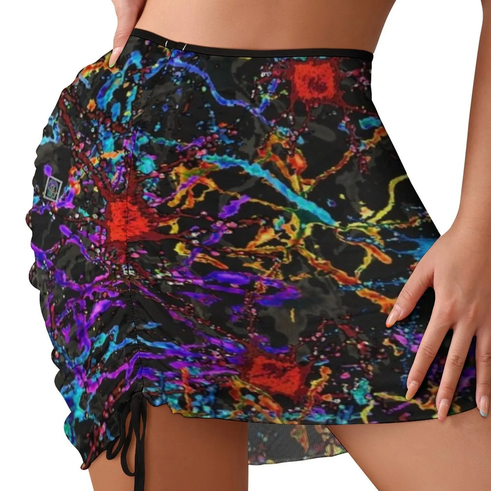 

Neurons 1 Beach Skirt women clothes cosplay Beach Skirt