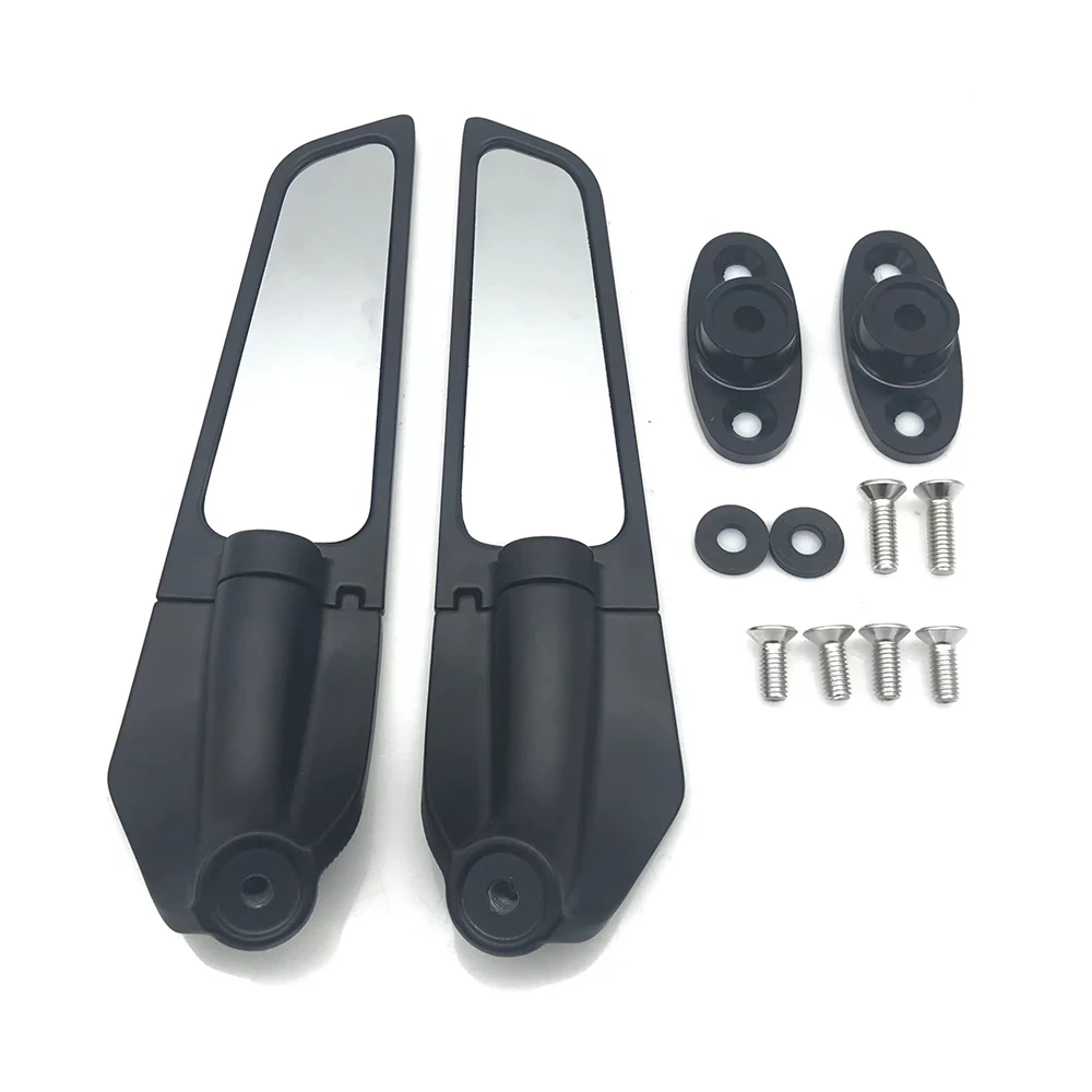 Motorcycle For Honda CBR500R CBR650R CBR250RR CBR600RR F4 F5 CBR1000RR Adjustable Rotating Rearview Mirror Modified Wind Wing