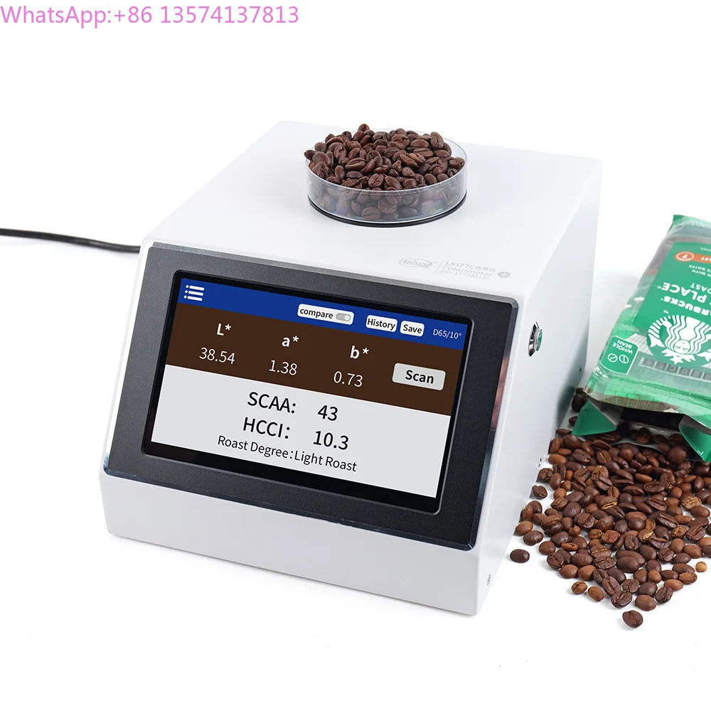 

Колориметр для кофе Pro класса LS177C Agtron метр SCAA, измеритель цветов для обжарки кофе, колориметр