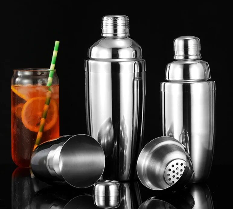 

550ml / 750ml Stainless Steel Sherk Cup Mixer Bar Shaker Mixer Accessories Shaker Bar Utensils