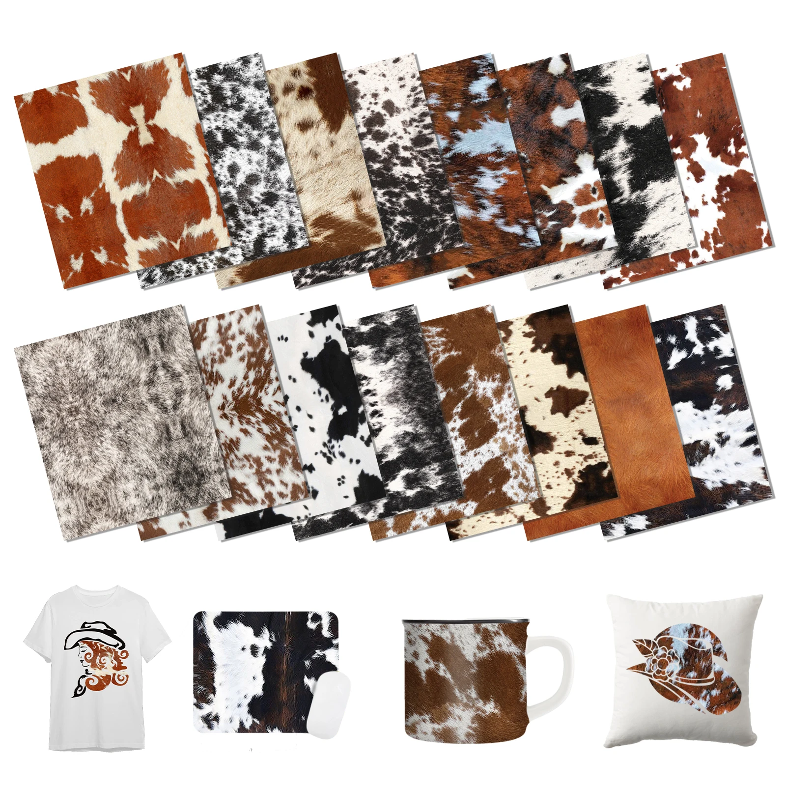 

Коричневая воловья кожа, сублимационная бумага для переноса чернил, 16 листов, 12 дюймов * 10 дюймов, сублимационная бумага для переноса кружек, стаканов, сделай сам