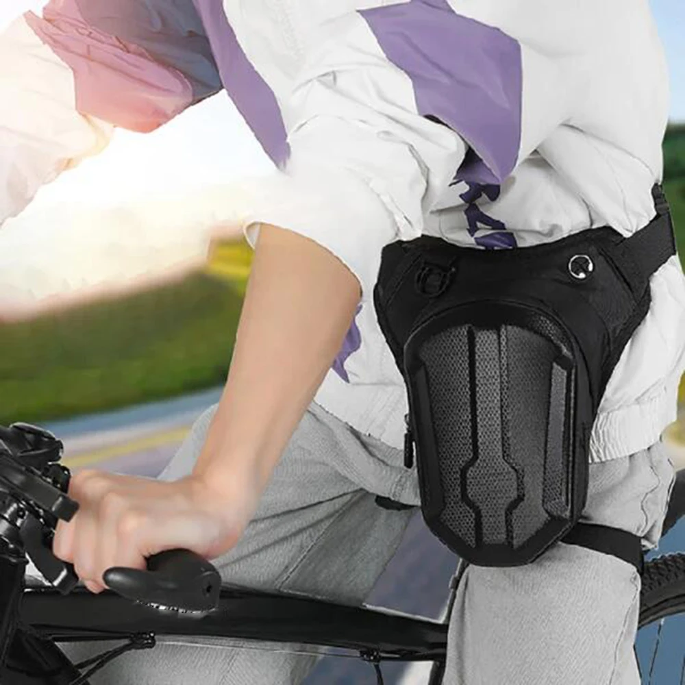 Motorcycle Leg Side Bag Large Capacity Waterproof Rider Bum Drop Thigh Multipocket Motorcycle Hip Waist Bag Outdoor Sports Bag