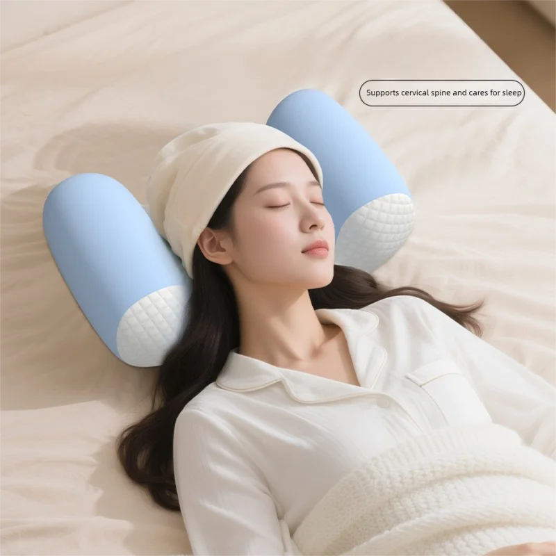 

Anti-Side Fixed Posture Correction Beauty Postoperative Anti-Turn Over Side Lying Cervical Nasal Line Supine Sleeping Pillow