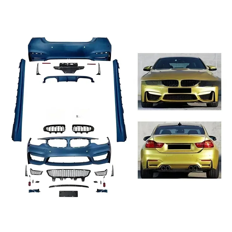Heavy Duty Large Surround Complete Body Kit Sport Style Universal Fit Car Auto Exterior Guard