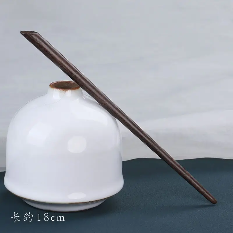 Braune Sandelholz-Haarnadel, einfache moderne Haarnadel