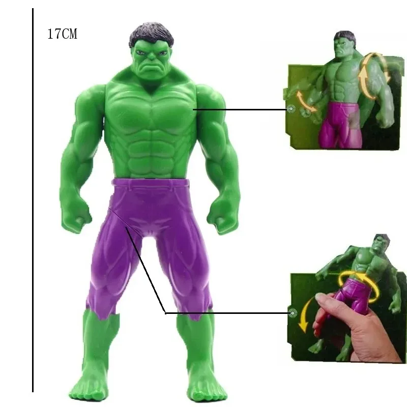 Hasbro Marvel Avengers 4 Endgame 18cm Super Hero Dolls Hulk Iron Man Captain America Thor Wolverine Action Figure Toys Fans Gift view 2