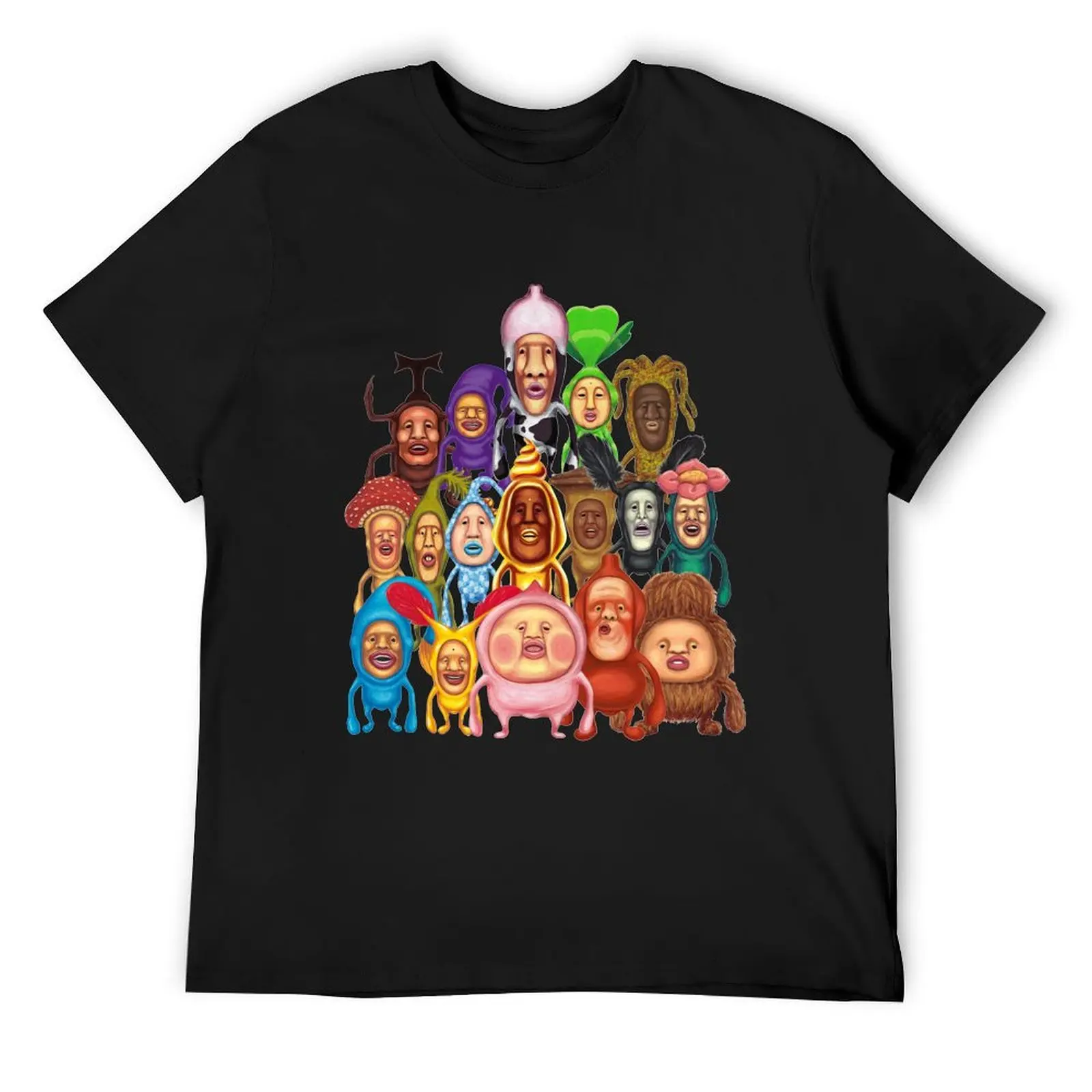 Kobitos Forest Dwarves Class Photo T-Shirt shirts graphic graphic t shirts Men's clothing