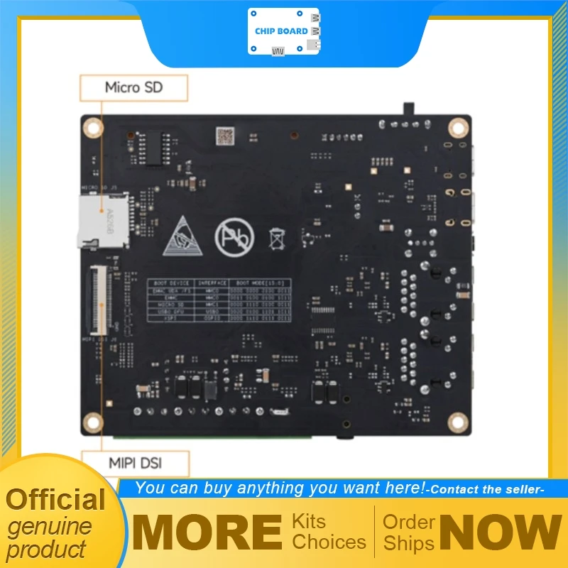 

MYiR MYD-YM62LX Development Platform with MYC-YM62LX, TI AM62Lx CPU, Ethernet WiFi Bluetooth, Linux Support