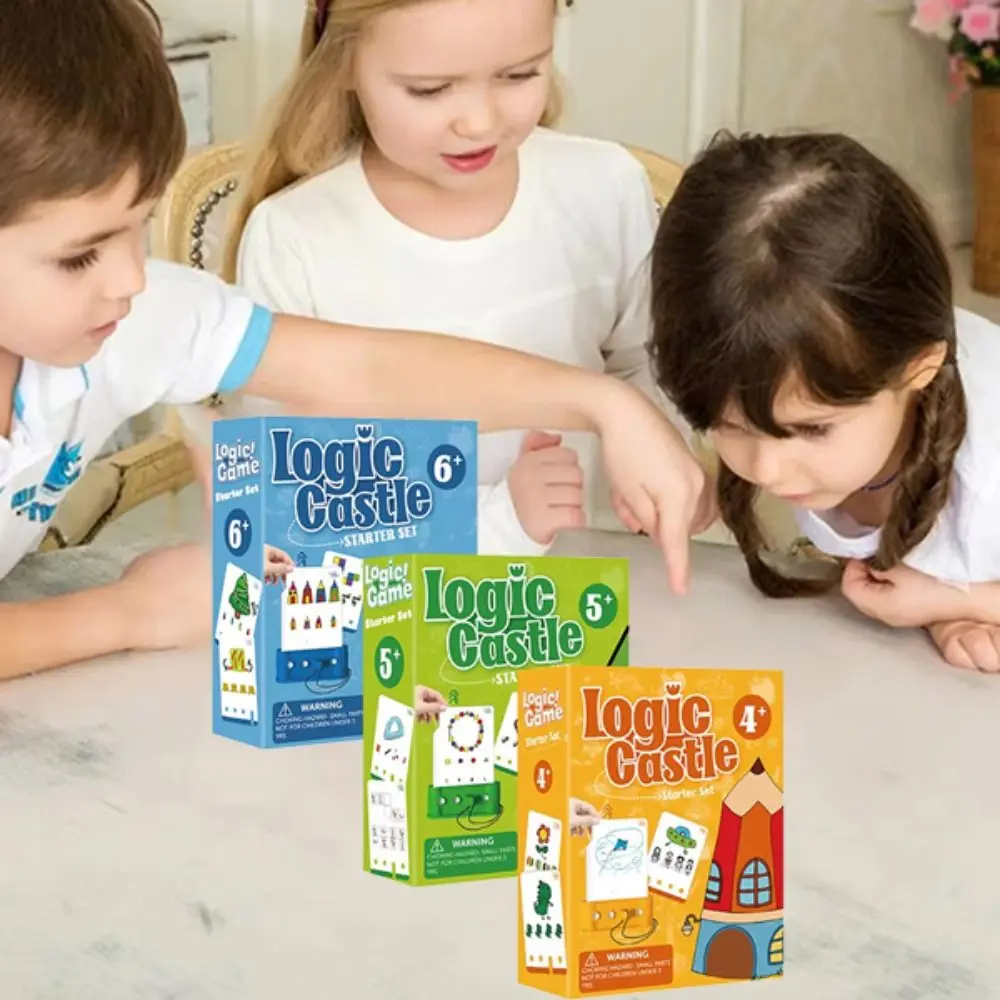 Juego de rompecabezas de llave lógica Montessori para niños, juego a juego, llave lógica 3D, entrenamiento de pensamiento, educativo intelectual temprano