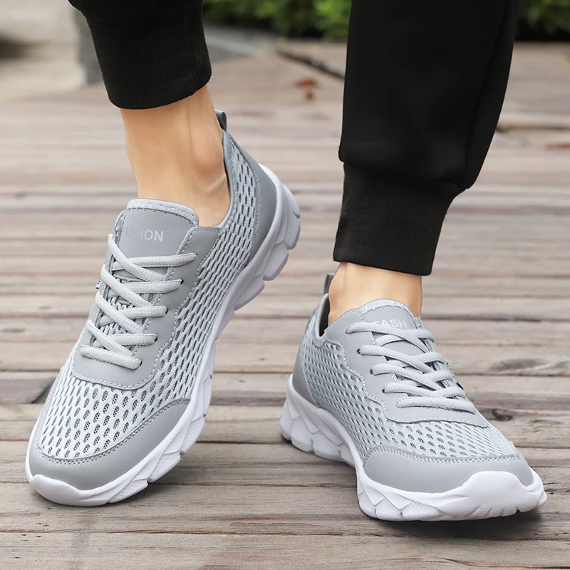 New Running Shoes for Men Casual Sports Shoes Lightweight Fashion Summer Plus Size 38-48 Comfortable Breathable Sneakers for Men