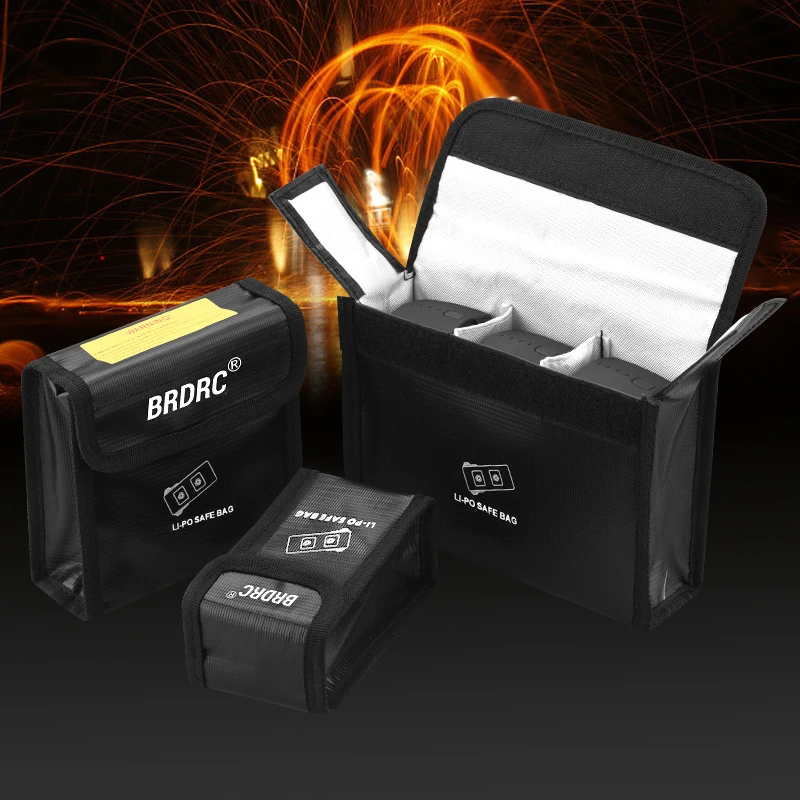 สำหรับ DJI AIR 3 /mavic 3/3 Pro Drone LiPo แบตเตอรี่ปลอดภัยกระเป๋าป้องกันการระเบิดอุปกรณ์เสริมกล่องเก็บแบตเตอรี่