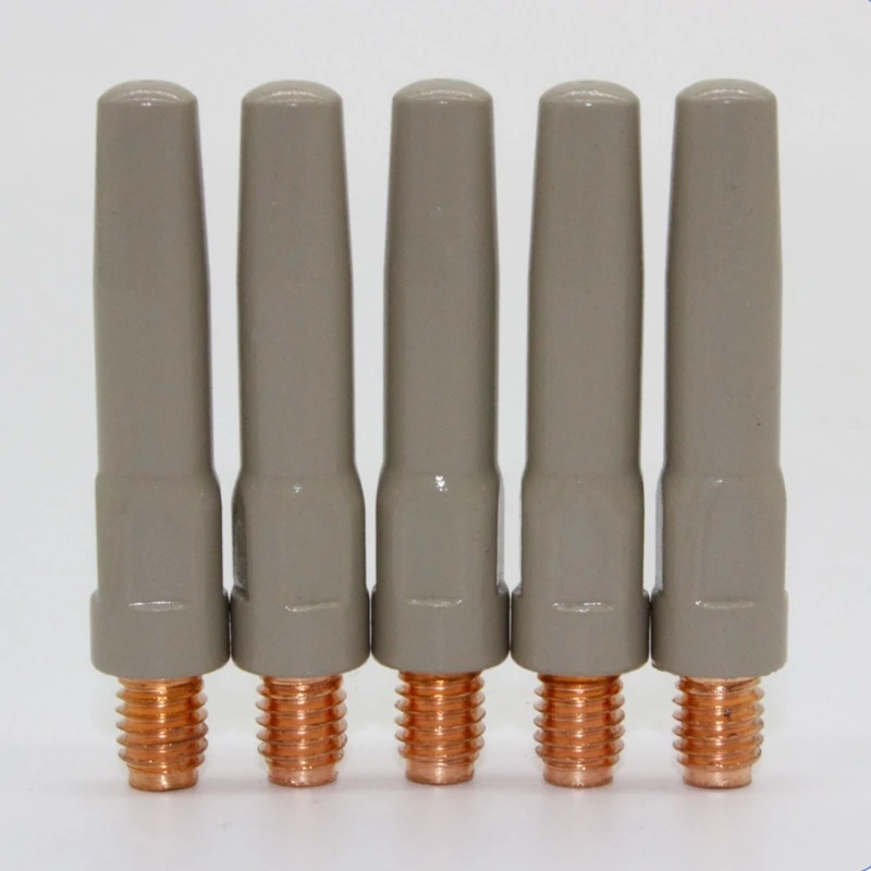 14Pcs 15AK Coating Welding Nozzle With Protective Coating Airless Gas Protections Machine Protective Sleeve Replacement