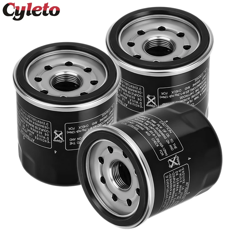 Motorcycle Oil Filter for Yamaha FZ1 FZ6 Fazer 600 1000 FZ1N FZ1S FZ6R FZ6N FZ8 YZF R1 R3 R6 R7 XJ6 Diversion 600 FZ07 FZ09 FZ10
