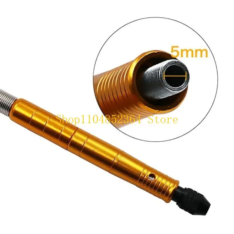 

652F Grinders Screwdriver Bit Flexible Shaft Electric Drill Adapter Screwdriver Rod Power Tool Drill Bit Flexible Shaft Chuck