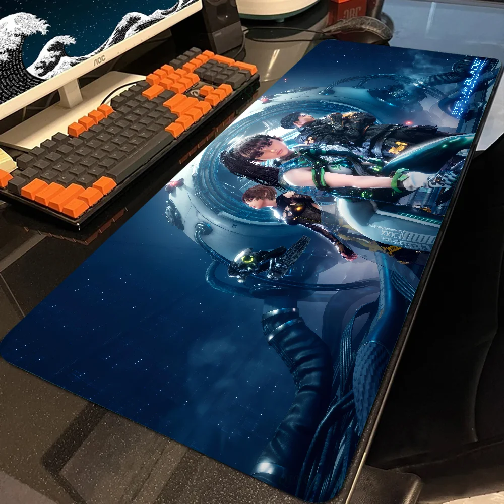 Game S-Stellar Blade Mousepad Large Gaming Mouse Pad LockEdge Thickened Computer Keyboard Table Desk Mat