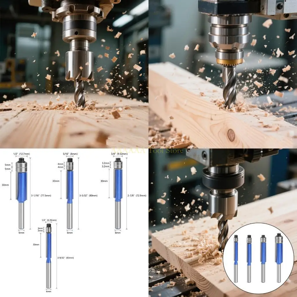 A2BE 4Pcs Woodworki…