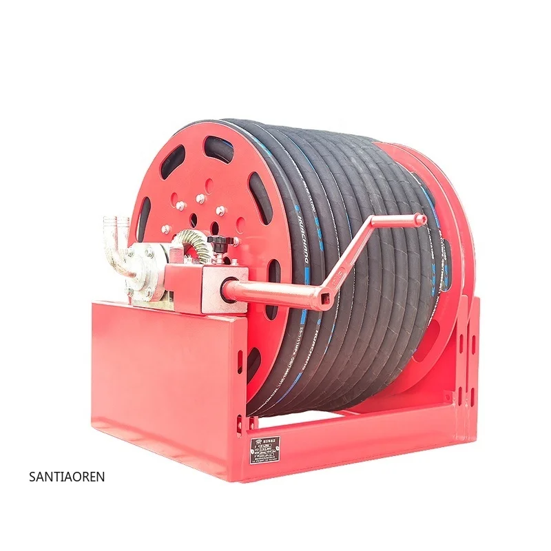 

2025Manufacture Outlet 1inch 50m Manual Rotation Hose Reel for Fuel Dispenser