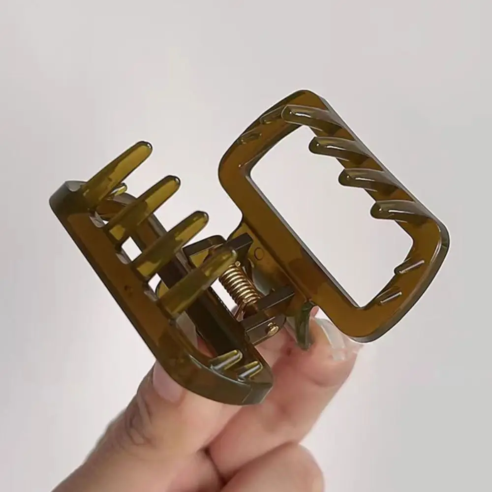 Jepit Rambut Kecil Korea Modis Kepiting 5Cm Jepit Rambut Plastik Jepit Rambut Hiu Cakar Rambut Wanita Anak Perempuan