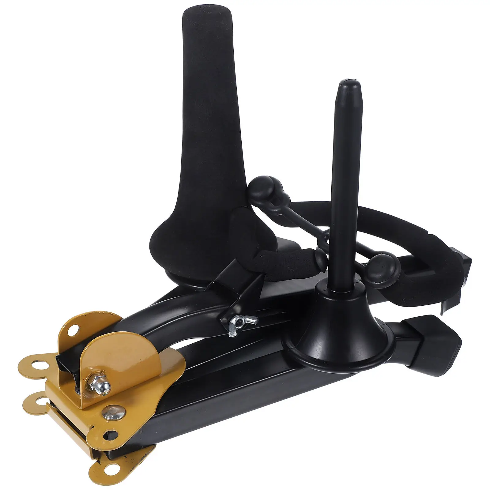 Alto Saxophone Rack Tenor Saxophone Stand Foldable Folding Portable Sax Holder Clarinet Stand Sax Holder Flute Stand,