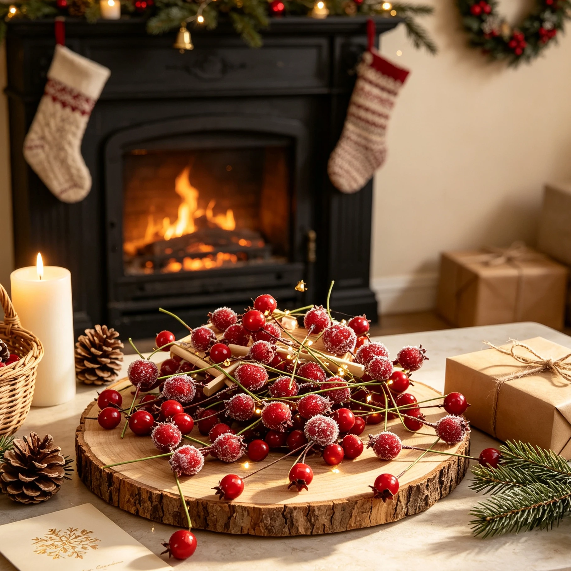 100/200pcs Artificial Fruits Cheap Foam Cherry Christmas Tree Household Bridal Accessories Scrapbook DIY Gifts Box Fake Holidays
