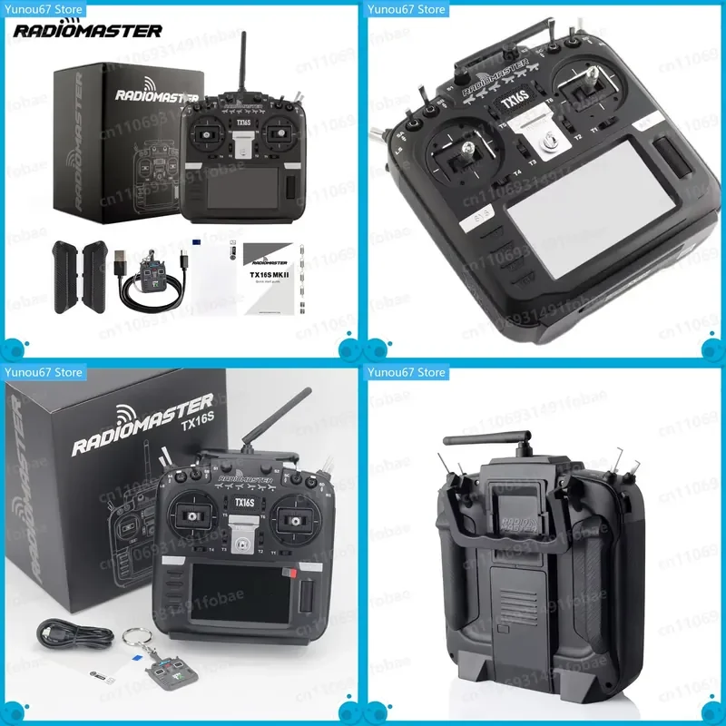 For Radiomaster TX16S MK II V4.0 Radio Transmitter with Multiprotocol Module 4IN1 ExpressLRS ELRS Remote Controller Hall