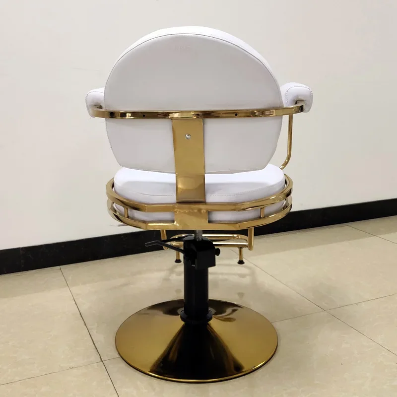 Special haircut chair for hair salon, rotating simple modern barber shop stool online celebrity