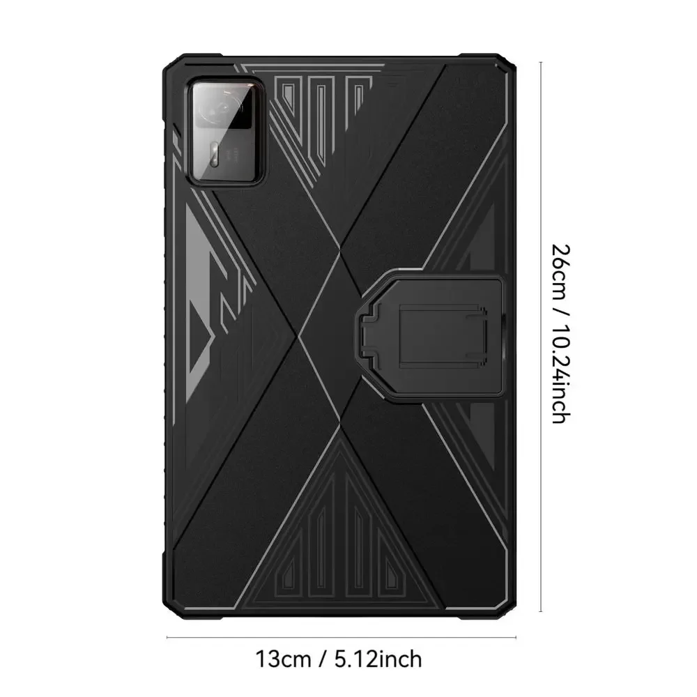 New TPU Tablet Case Shockproof Anti-Scratch Protective Cover with Stand Soft Protective Shell for Lenovo Legion Y700 4th Gen