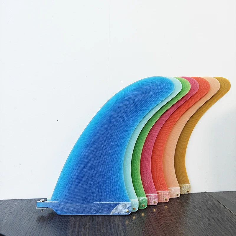 

9/10 Inch Offshore Surf Tail Fin Longboard Hardboard Fiberglass SUP Paddleboard Fiberglass Tail Rudder Surf Sports Accessories