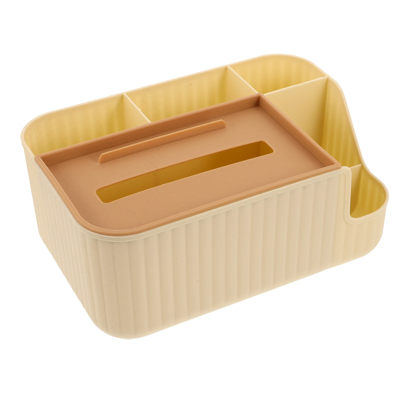 

Multifunctional Storage Box Plastic Basket Household Cleaning Supplies Organizer Compartments Pencil Holder Nightstand