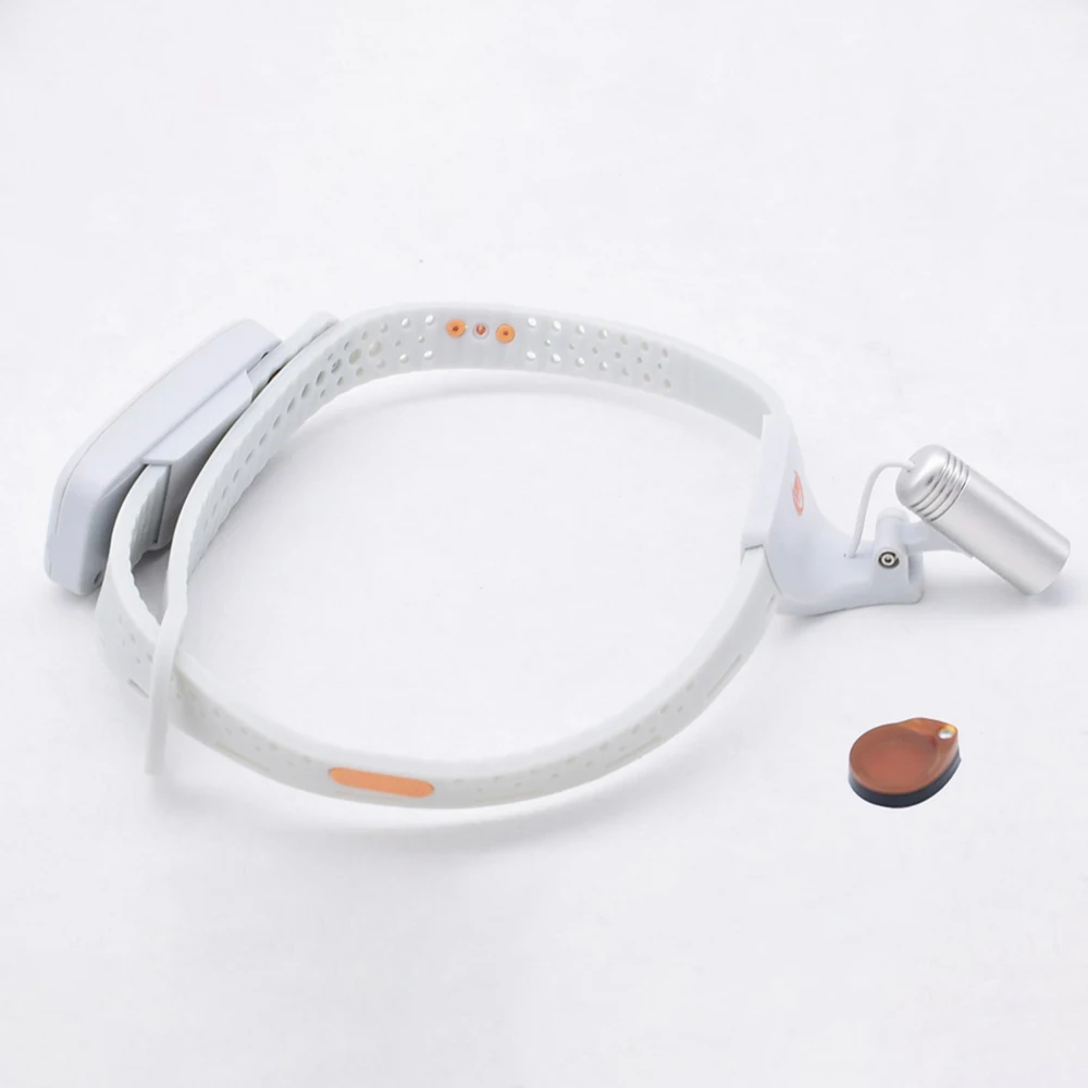 Wireless Lightweight Medical Dental Headlight Surgical Headband LED Head Light Lamps