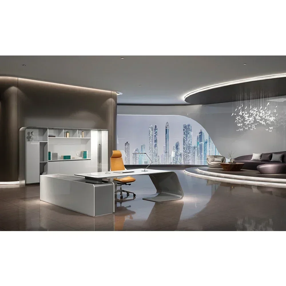 Desk Modern Boss Ta…