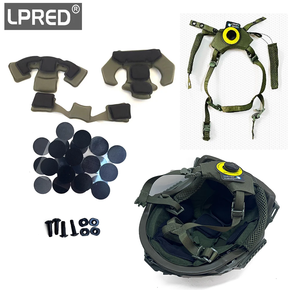 

Wendy Helmet Suspension System Helmet Lanyard FAST MICH Outdoor Hunting Helmet Accessies