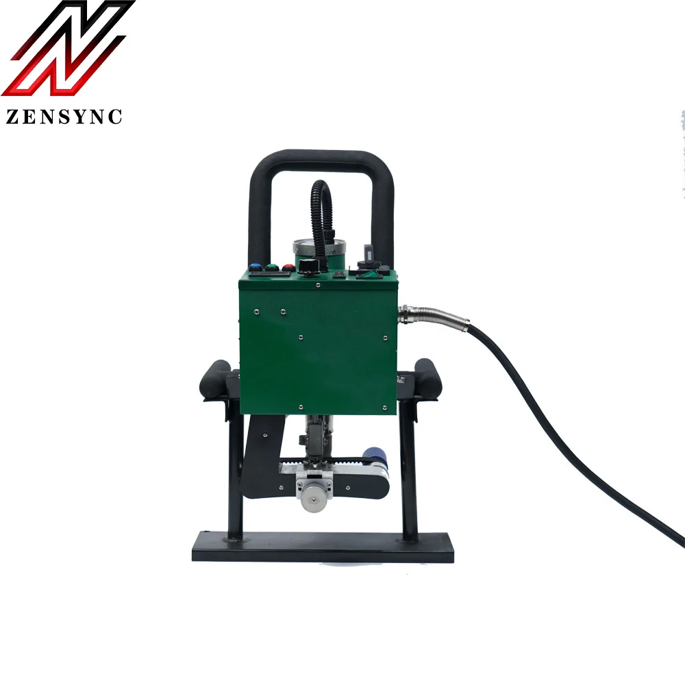 DHL Fedex UPS Semi- Automatic PVC Tarpaulin Sealing Machine Seam Hot Air Welder for Swimming Pool