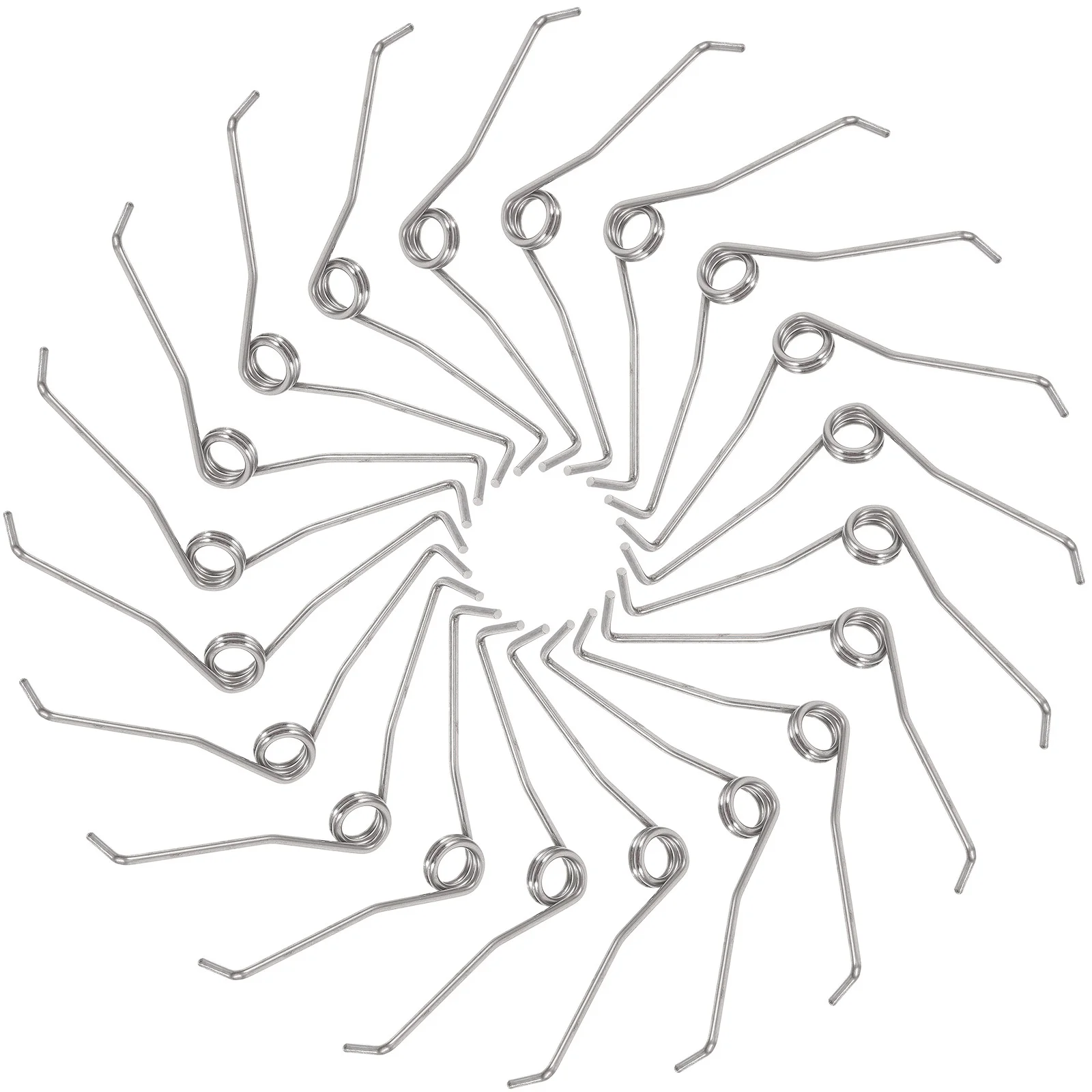 

20Pcs Professional Ergonomic Pruner Spring Replacement Sturdy Steel Handheld Pruners Parts for Various Pruning Needs