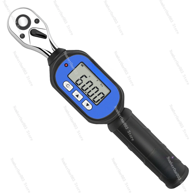 Digital torque wrench short handle torque high precision maintenance scaffolding tool