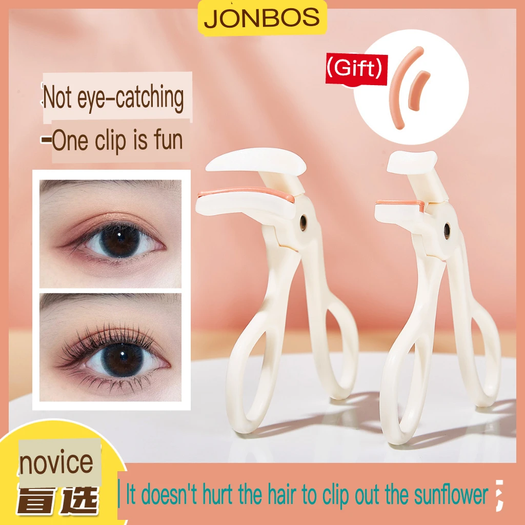 

JONBOS Curling Eyelash Curler Portable bezel-less wide-angle Sunflower partial lasting eyelash styling