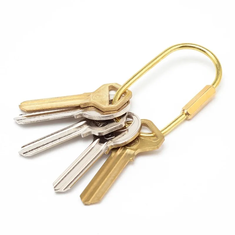 Solid Brass Screw Keychain D-S - Edc Car Carry review and price
